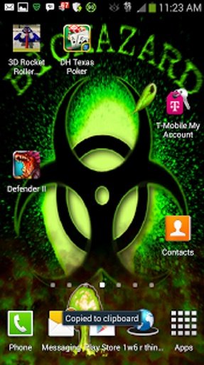 Toxic Droid on Fire LWP截图2