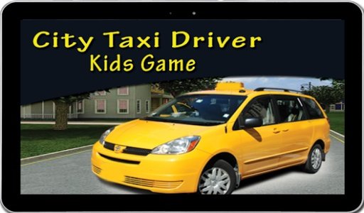 City Taxi Driver Kids Game截图4