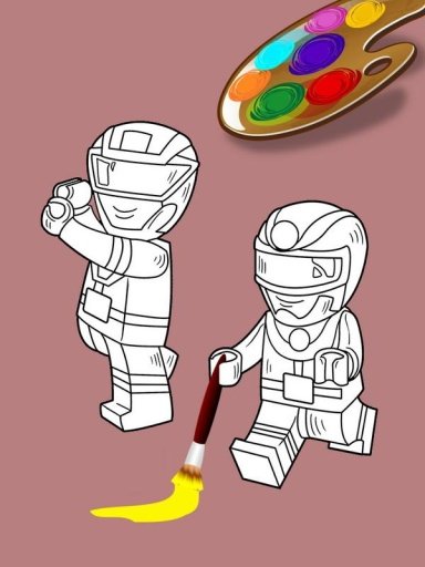 Color Lego Rangers截图1