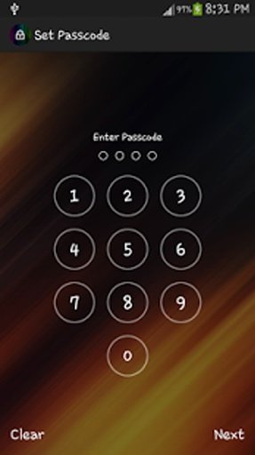 iOS 7 Motion App Lockscreen截图8