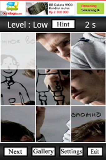 David Beckham Puzzle截图2