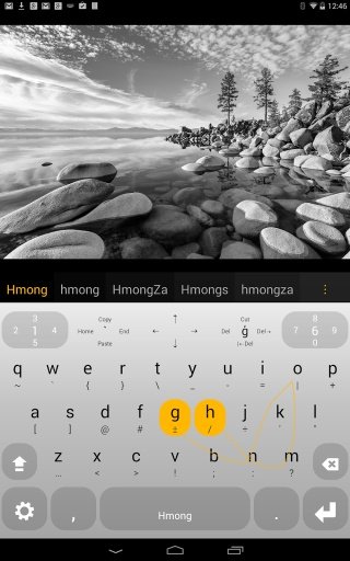 Hmong Keyboard plugin截图1