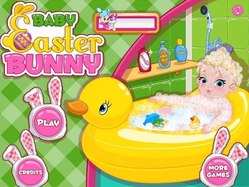 Bebek Easter Bunny Oyunu截图1