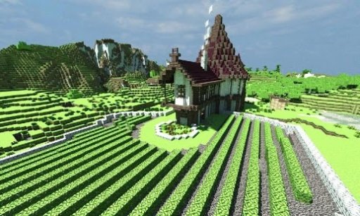 New HD Minecraft Village Wallpapers截图7