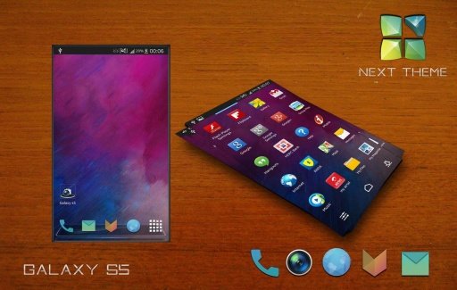 Galaxy s5 next launcher theme截图3