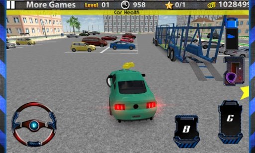 Car Transporter Truck Drive 3D截图6