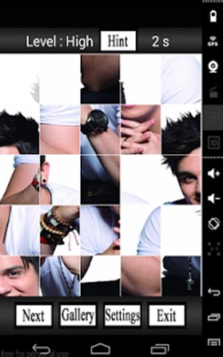 Luan santana New Game_Puzzle截图9