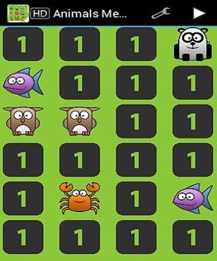 Animals Memory Games截图4