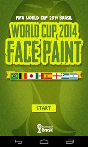 Face Painting - Brazil 2014截图2