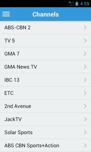 Television Philippines Free截图2