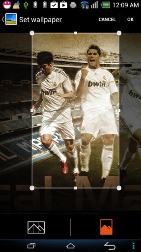 Kaka &amp; Ronaldo Wallpapers截图5