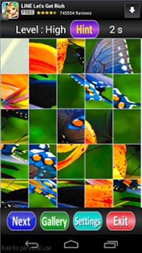 Butterfly Puzzle Games截图2