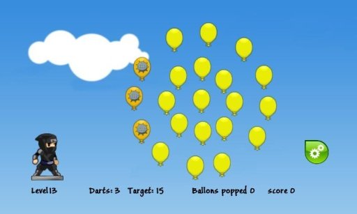 Ninja Balloons 2截图4