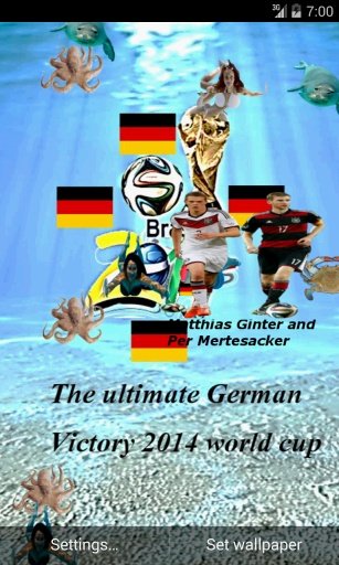 German victory 2014 world cup截图5