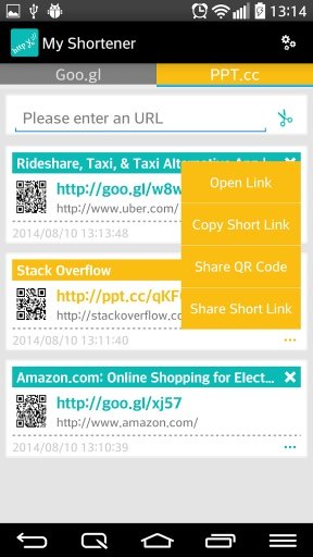 My Shortener : Url Shortener截图6