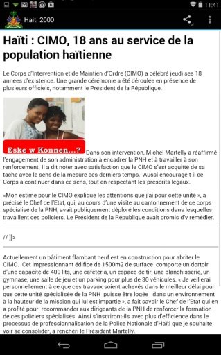 Haïti Infos &amp; Vidéos Ayiti截图4