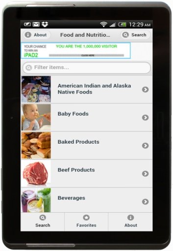 Nutrition Mobile Wikipedia截图1