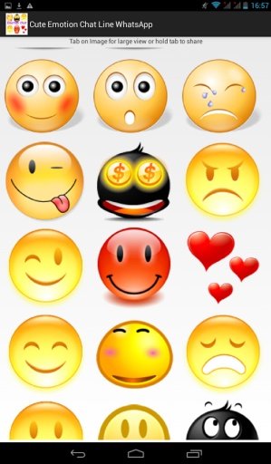 Cute Emotion Chat LineWhatsApp截图3