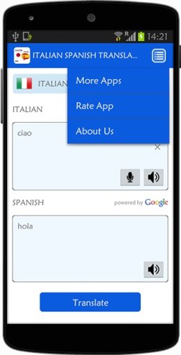 Italian Spanish Translator截图1