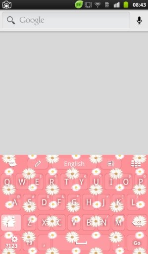 Flowers Keyboard截图5