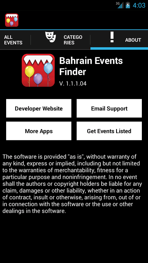 Bahrain Event Finder截图8