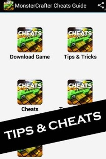 MonsterCrafter Cheats Guide截图2