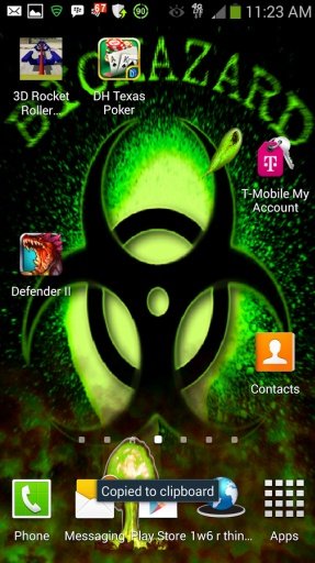 Toxic Droid on Fire LWP截图1