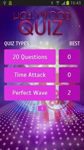 Quiz Apps: Hollywood截图1