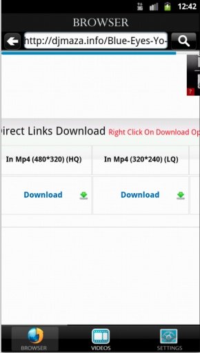 Video Downloader Videos Free截图1