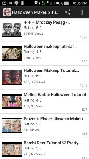 Halloween Makeup Tutorials截图1