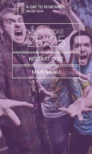 A Day to Remember Music Quiz截图2