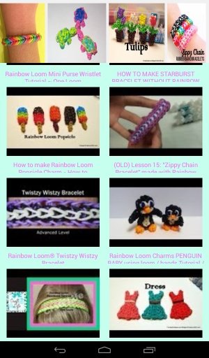 Rainbow Loom Ideas Designs截图5