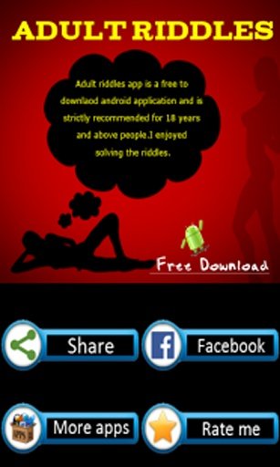 Adult Riddles - Only for 18+截图2