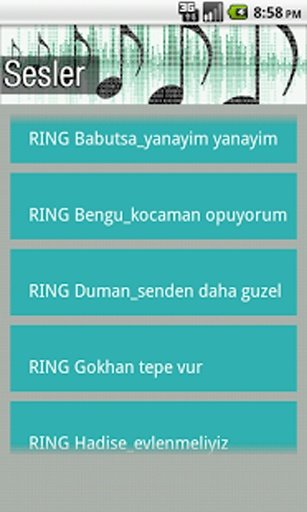 Karaoke Se&ccedil;me Şarkılar截图2