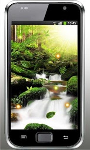 Gold Waterfall live wallpaper截图3