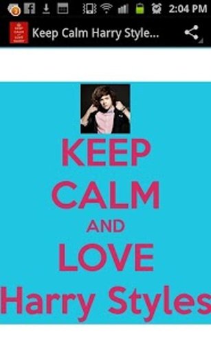 Keep Calm Harry Styles 1D截图11