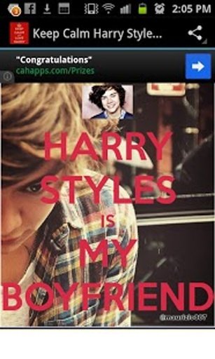 Keep Calm Harry Styles 1D截图9