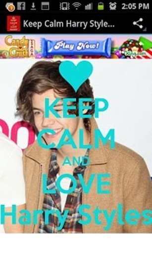 Keep Calm Harry Styles 1D截图3