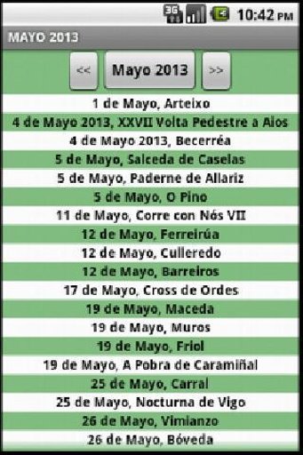 Calendario Galego Atletismo截图3