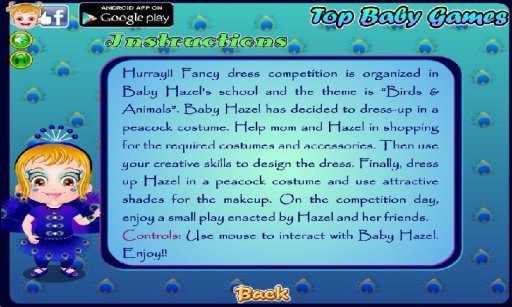 Baby Hazel Animal Dress Party截图2