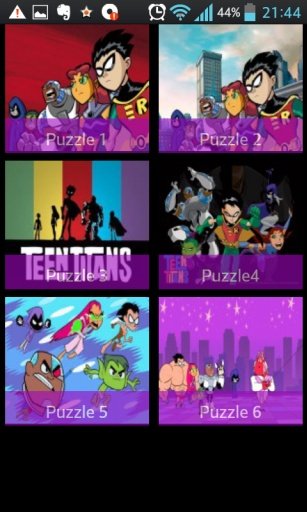 Teen Titans fan app Games Pack截图10