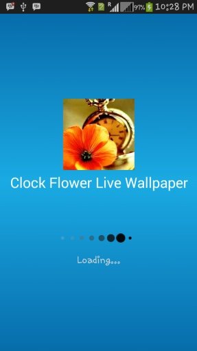 Clock Flower Live Wallpaper截图9