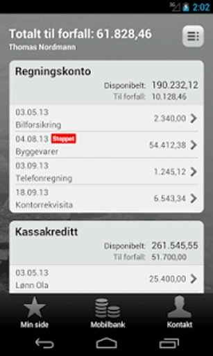 Rindal Sparebank Bedrift截图4