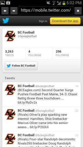 Boston College Football截图4