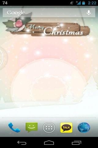 [X-mas] Snowy Wallpaper 2截图1