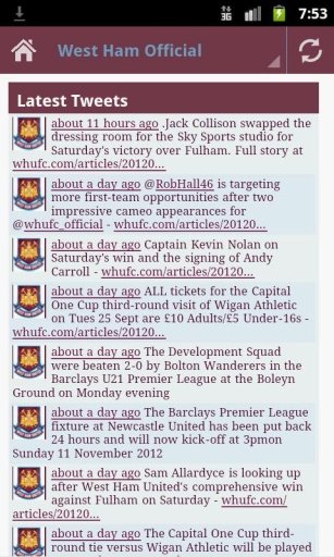 West Ham United News &amp; Twitter截图1