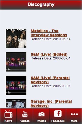 Metallica: Songs-Videos-News..截图7