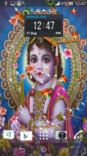 Lord Krishna Wallpaper截图4