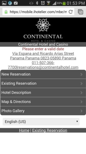 Continental &amp; Casino Panama截图2