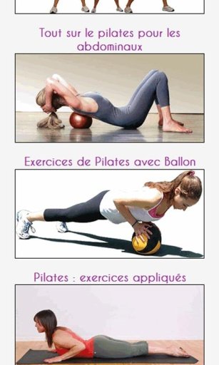 Exercices de Pilates截图3